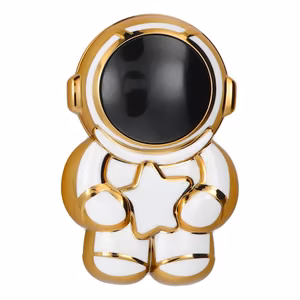 Phone stand ASTRONAUT - stick-on - valge