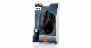 iBox i005 hiir Ambidextrous USB Type-A Laser 1600 DPI