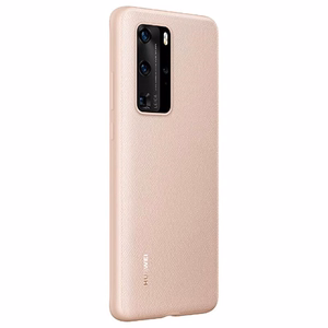 Originaal Ümbris jaoks Huawei P40 - PU Protective Ümbris (51993713) roosa