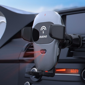 Dudao Automatic Car Hoidja with Built-in Qi 15W Wireless Laadija hall (F20xs)