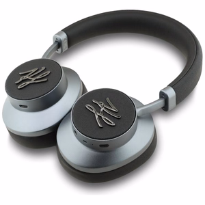 Juhtmevabad ANC kõrvaklapid KARL LAGERFELD Grained Initials KF003083, mustad