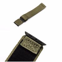 Strap to Apple Watch Forcell F-Design FA05 nylon hook-and-loop 38 / 40 / 41 mm roheline