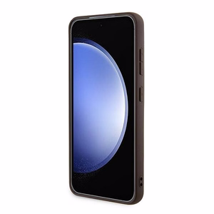 Guess 4G Metal kuldne Logo ümbris jaoks Samsung Galaxy S24 - brown