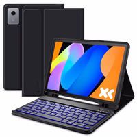 Tech-Protect SC Pen + Keyboard Ümbris jaoks Lenovo Idea Tab 11.0 TB-336 - Must