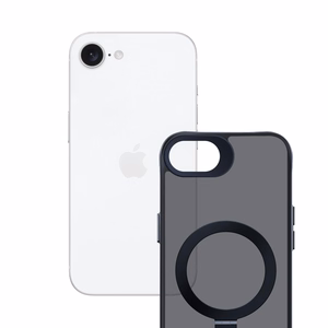 3mk Smoke Ümbris Mag&Stand jaoks Apple iPhone 16E - must