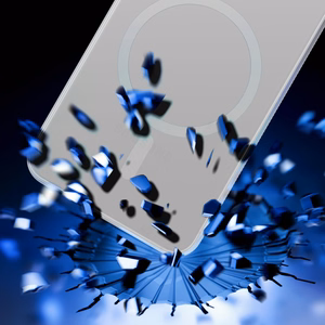 3mk Smoke MagCase Samsung Galaxy S25 jaoks valge-läbipaistev