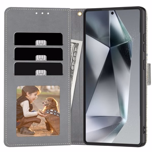 Tech-Protect Wallet Ümbris jaoks Samsung Galaxy A56 5G - Valge Daisies