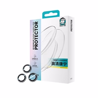 Benks Tempered glass DR Sapphire Lens Protector on camera jaoks Iphone 15 Pro/15 Pro Max (lens 3 pieces) must