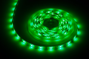 Lighting kit with 150-LED 5050 SMD strip, power supply and colour controller