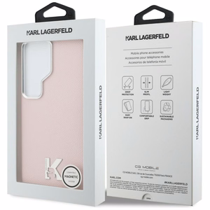 Ümbris Karl Lagerfeld K Metal Logo MagSafe Samsung Galaxy S26 Ultra roosa