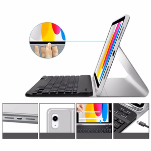 Tech-Protect SC Pen + Keyboard Case for iPad 10.9" 2022 (10th gen.) / 11" 2025 (11th gen.) - Gray