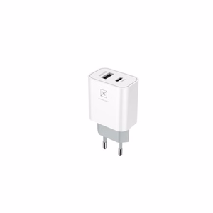 Łaowarka Sieciowa MX ALFA 20W PD+QC, USB-A+C biała TTT
