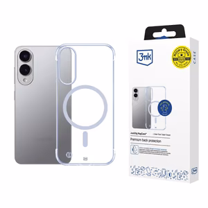 3mk Just20g MagCase jaoks Samsung Galaxy S25 Edge - Läbipaistev