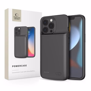 Tech-Protect PowerCase для iPhone 13 / 13 Pro с внешним аккумулятором 4800mAh - Чёрный