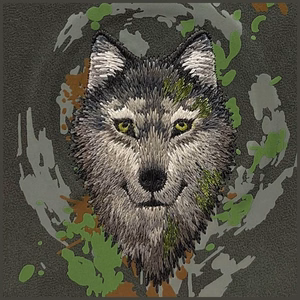 NIMMY ümbris WOLF compatible with MagSafe jaoks IPHONE 16 Pro dark hall