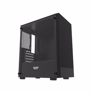 Darkflash M305 arvutikorpus ilma ventilaatoriteta (must)