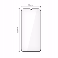 Tech-Protect Glass Fit+ 2-pack karastatud klaas jaoks Xiaomi Poco M7 - must