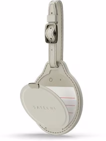 Apple Find My Satechi FindAll pagasimärgi kuju Vegannahast ST-LFALTW liivaga ühilduv otsingusseade