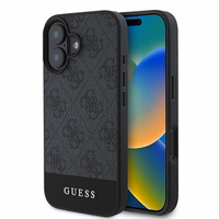 Guess 4G Bottom Stripe Ümbris jaoks iPhone 16 Plus 6.7" - hall