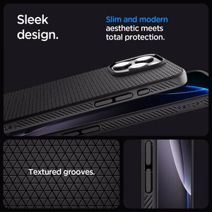 SPIGEN ümbris LIQUID AIR jaoks IPHONE 16 Pro matte must