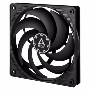ARCTIC P12 SLIM koos PWM PST Pressure-Optimised Fan, 4-pin, 120mm, Must