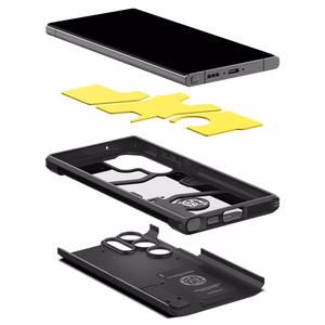 SPIGEN ümbris TOUGH ARMOR jaoks SAMSUNG S23 Ultra must