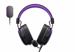 Havit H2002C+U - mängukõrvaklapid (mustad ja violetsed)