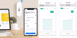 TUYA Smart Temperature and Humidity Sensor, Wi-Fi