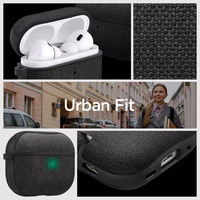 Spigen Urban Fit Ümbris jaoks Apple AirPods Pro 1 / 2 - must