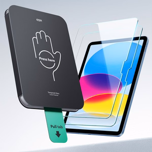 Закалённое стекло ESR UltraFit 2 шт. для iPad 10.9" 2022 (10 пок.) / 11" 2025 (11 пок.)