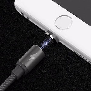 USB kaabel Remax RC-095i pruun Lightning 100cm (eemaldatava magnetpistikuga)