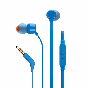 Juhtmega kõrvaklapid Jack 3,5 mm JBL T110 sinine