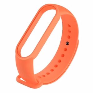 Ремешок для Xiaomi Mi Band 5 оранжевый