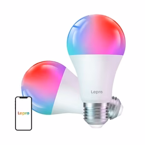 Wi-Fi LED-лампочка LEPRO B2-2 E27, 1100 lm, 2 шт.