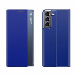 New Sleep Ümbris ümbris jaoks Samsung Galaxy S23+ cover with flip stand sinine