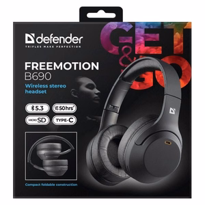 HEADPHONES DEFENDER BLUETOOTH FREEMOTION B690 must