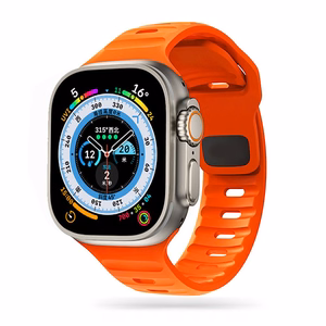TECH-PROTECT ICONBAND LINE APPLE WATCH 4 / 5 / 6 / 7 / 8 / 9 / SE / ULTRA 1 / 2 (42 / 44 / 45 / 49 MM) ORANŽ