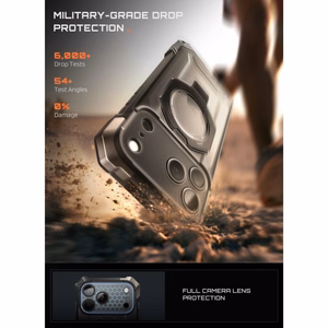Supcase UB Grip Mag MagSafe ümbris iPhone 18 Pro Max / 17 Pro Max – must