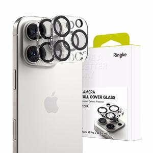 Ringke Camera Protector 2-pack Karastatud klaas jaoks iPhone 16 Pro / 16 Pro Max
