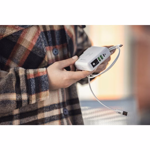 Multifunction laadija Forcell F-Energy 4in1 2 x USB A + USB C 15W + akupank 8000mAh + juhtmevaba charging valge