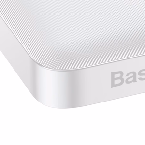 Baseus Bipow powerbank with display 10000mAh 15W (Overseas Edition) White
