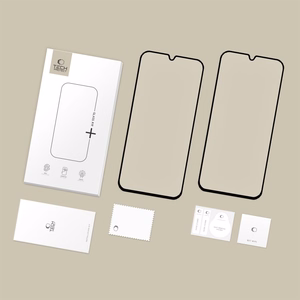 Tech-Protect Glass Fit+ 2-pack karastatud klaas jaoks Samsung Galaxy A16 4G / 5G / A26 5G / A17 4G / 5G - must