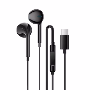 Borofone BM100 Fuente Earphones with Microphone Type-C (DAC) black