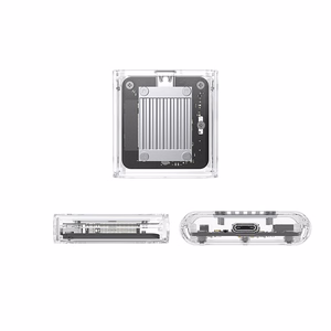 Orico TC20-M2-10G M.2 NVME USB-C 3.2 Disk Caddy - Läbipaistev