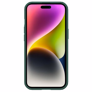 Nillkin CamShield Pro Magnetic Ümbris jaoks iPhone 15 Plus with Camera Protector - roheline
