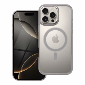 COLOR EDGE MAG COVER Ümbris compatible with MagSafe jaoks IPHONE 16 Pro Max titatnium hall