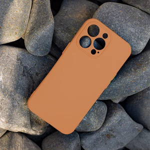 Silicon ümbris for iPhone 17 Pro 6,3" tangerine