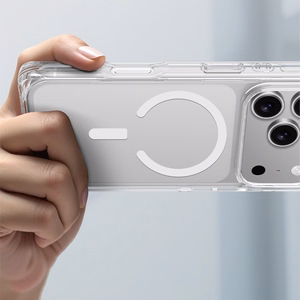 AmazingThing Omni Ümbris jaoks iPhone 17 Pro Max Compatible with MagSafe - Läbipaistev