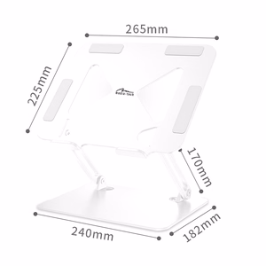 MEDIA-TECH Laptop Stand – Laptop Stand MT2661W (valge)