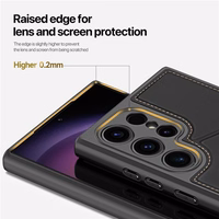 DUX DUCIS ümbris RAFI II MAG with stand compatible with MagSafe jaoks SAMSUNG S24 Ultra must